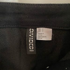 H&M jean mini dress